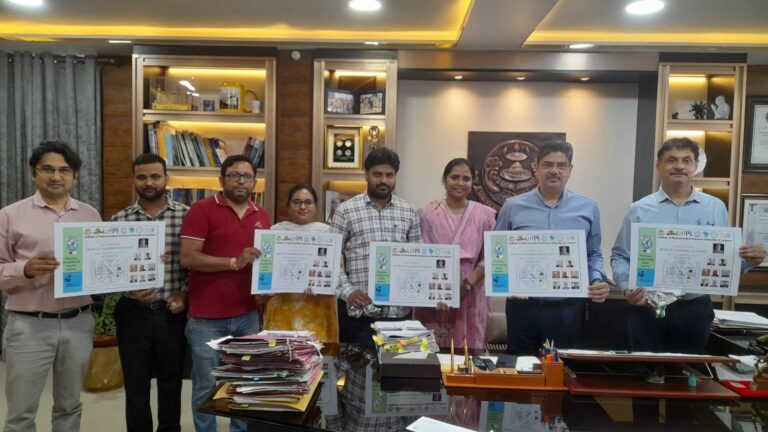 Unveiling of the poster for ‘World Pharmacist Day’ 2023, organized at the Institute of Pharmaceutical Sciences, Lucknow University, Lucknow